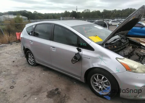 2012 Toyota Prius V Two from USA, damaged, VIN JTDZN3EU7C3041329